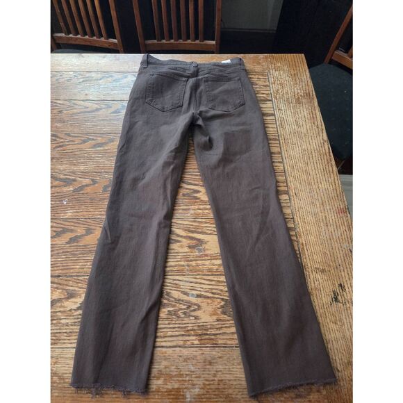 Frank & Eileen Everyday Cork Jeans in Chocolate, High-Rise, Straight Sz 26 - Picture 4 of 6